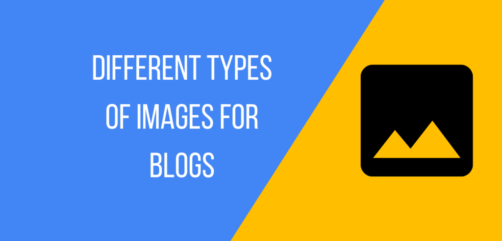different types of images to use in blog post