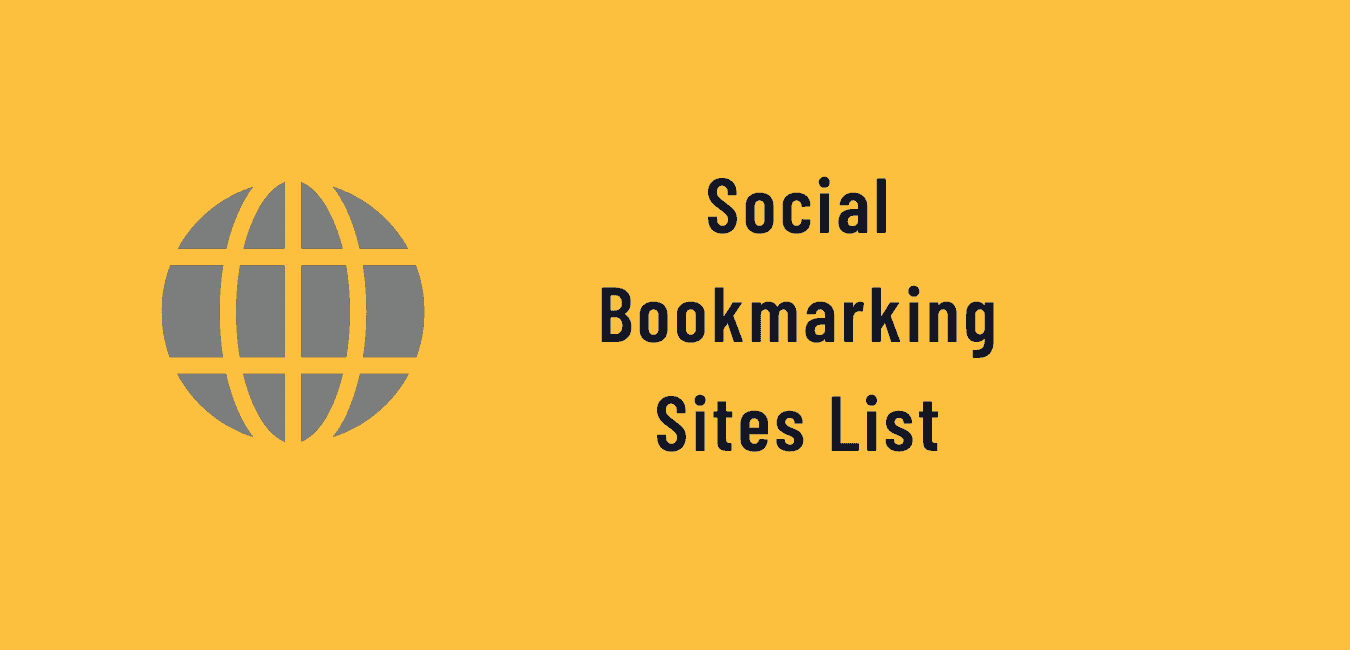 1000+ Social Bookmarking Sites List 2023 (Free & High DA)